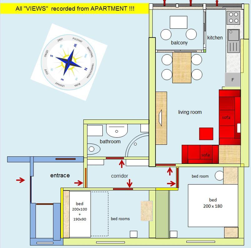 Apartment Amazing View Split Luaran gambar